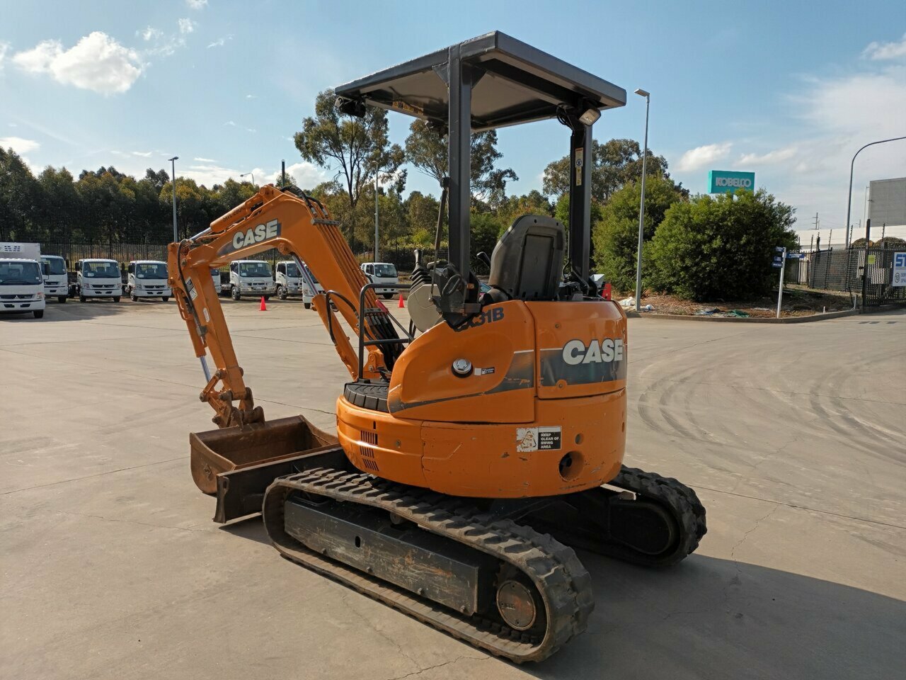 2006 CASE CX31B CANOPY EXCAVATOR