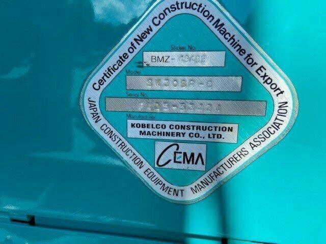 2020 KOBELCO SK30SR-6 AIRCAB EXCAVATOR