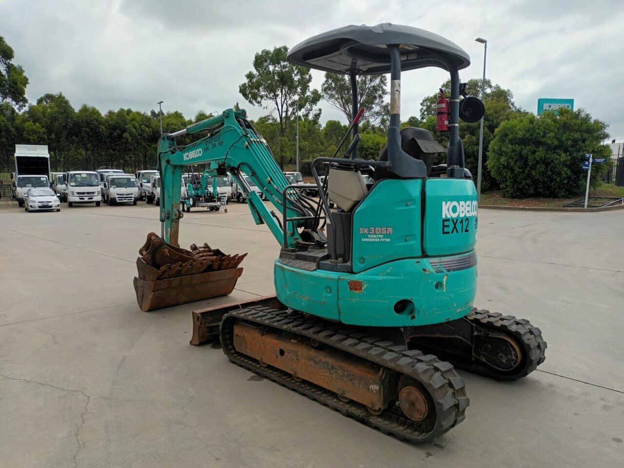 2015 KOBELCO SK30SR-6 CANOPY EXCAVATOR