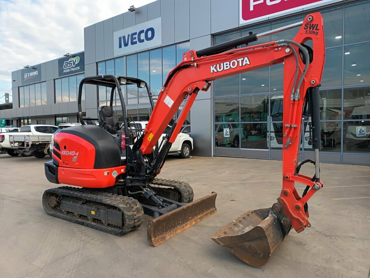 2018 KUBOTA KX040 -4 EXCAVATOR
