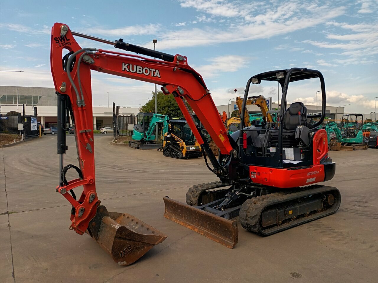 2018 KUBOTA KX040 -4 EXCAVATOR