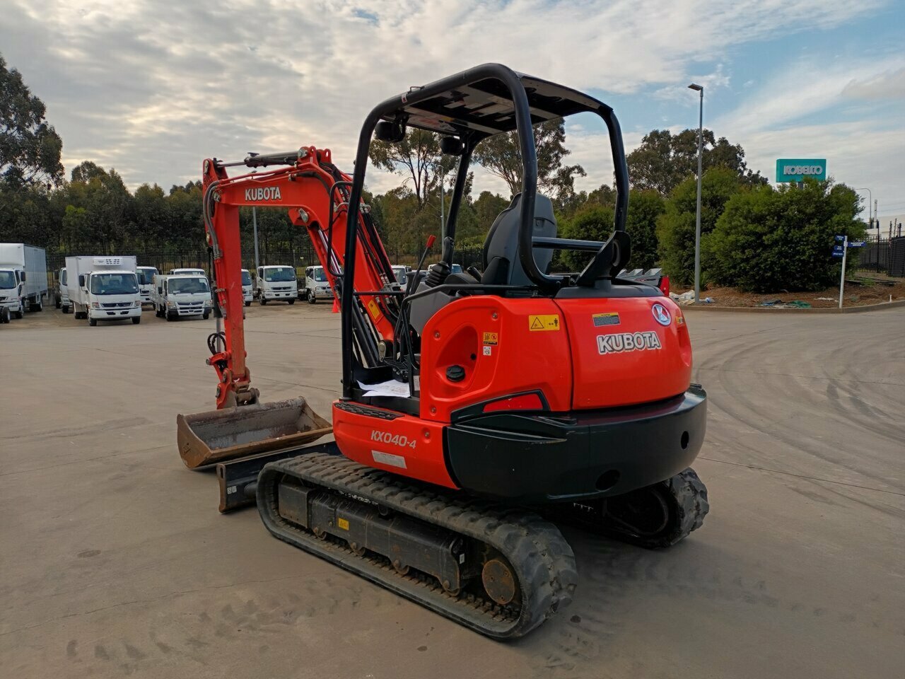 2018 KUBOTA KX040 -4 EXCAVATOR