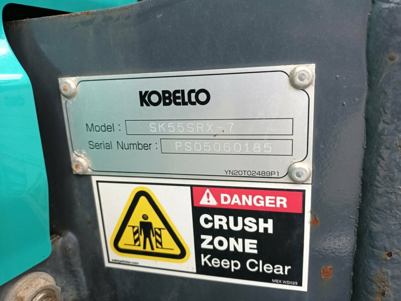 2021 KOBELCO SK55SRX-7 AIRCAB EXCAVATOR
