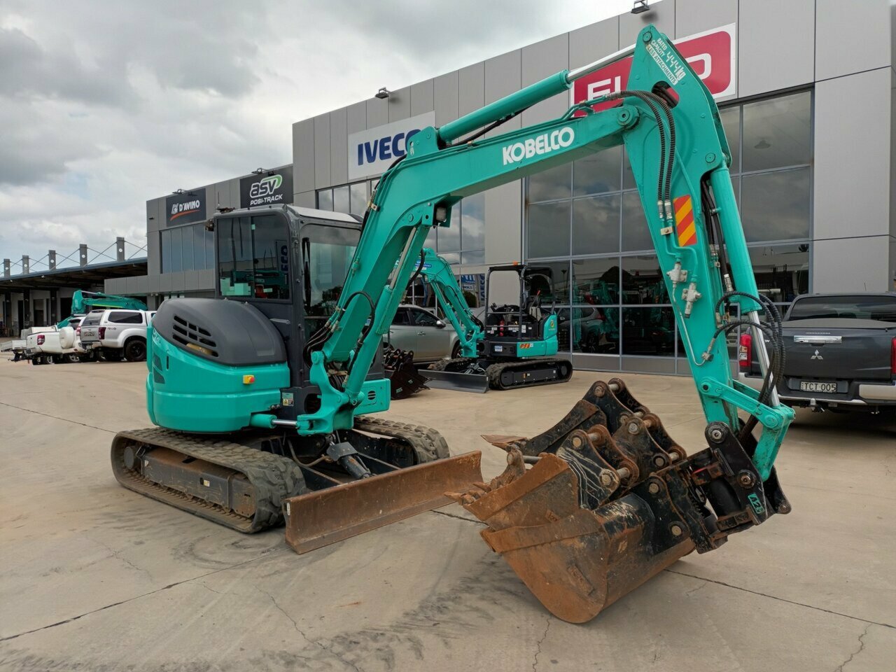 2021 KOBELCO SK55SRX-7 AIRCAB EXCAVATOR