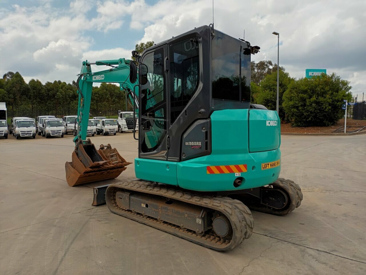 2021 KOBELCO SK55SRX-7 AIRCAB EXCAVATOR