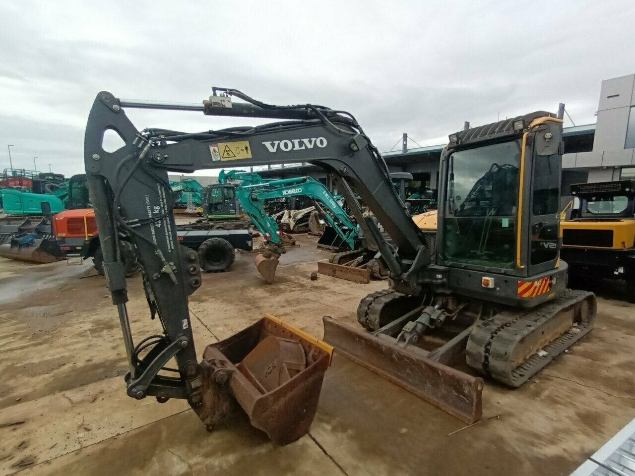 2016 VOLVO ECR58D ECR EXCAVATOR
