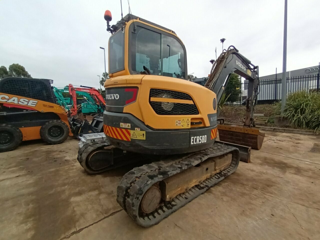 2016 VOLVO ECR58D ECR EXCAVATOR
