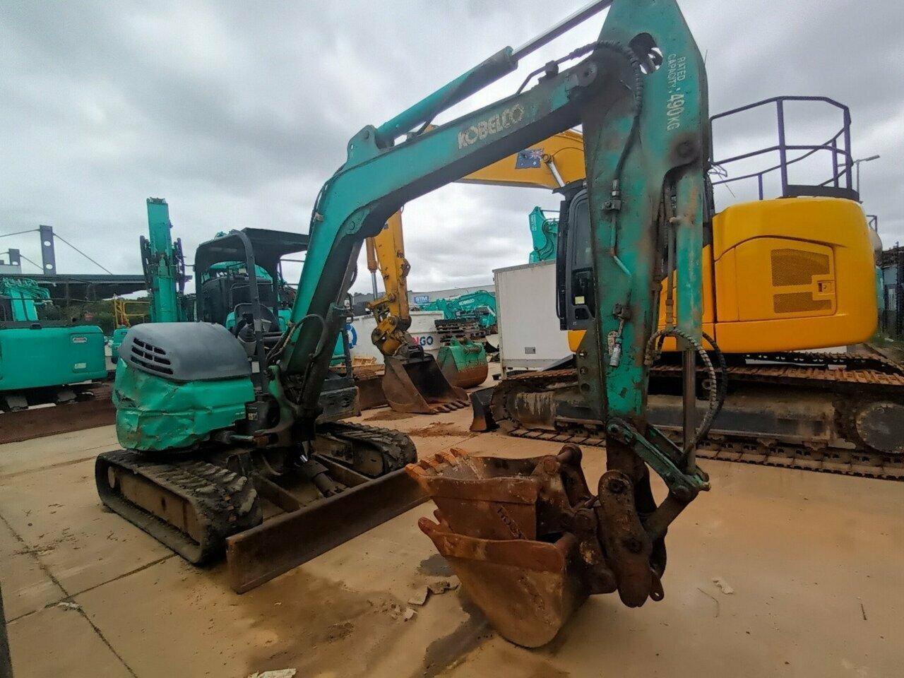 2017 KOBELCO SK55SRX-6 CANOPY EXCAVATOR