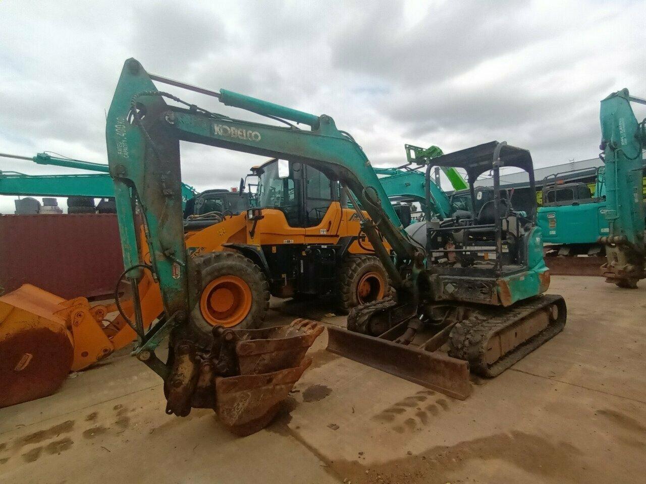 2017 KOBELCO SK55SRX-6 CANOPY EXCAVATOR