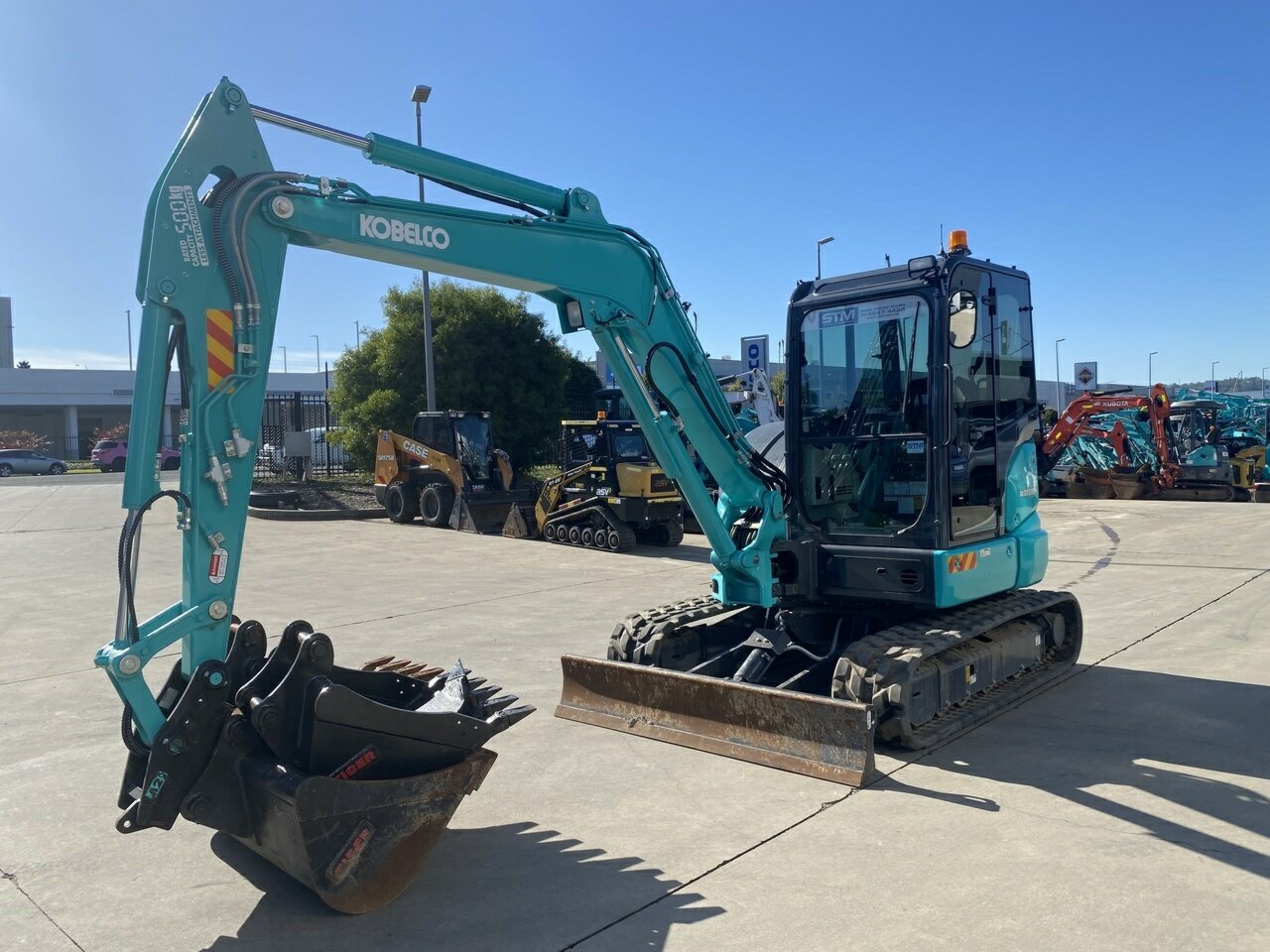 2022 KOBELCO SK55SRX-6 AIRCAB EXCAVATOR