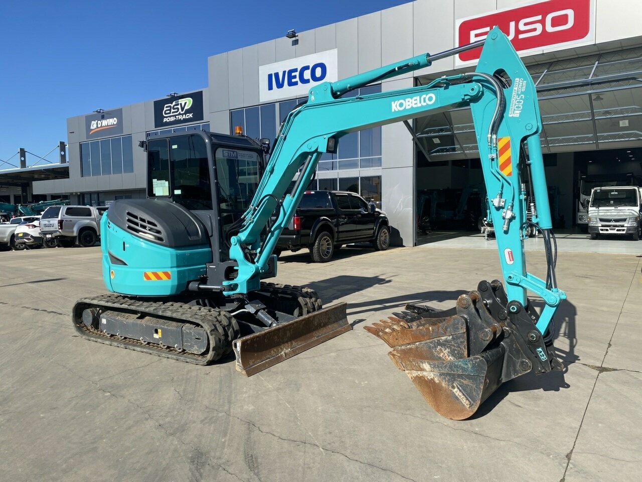 2022 KOBELCO SK55SRX-6 AIRCAB EXCAVATOR