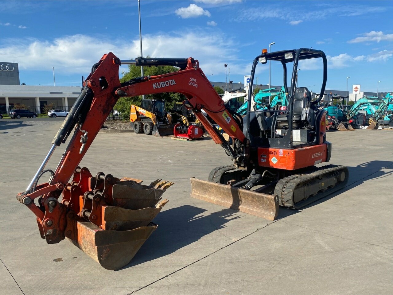 2000 KUBOTA U35-4 CANOPY EXCAVATOR