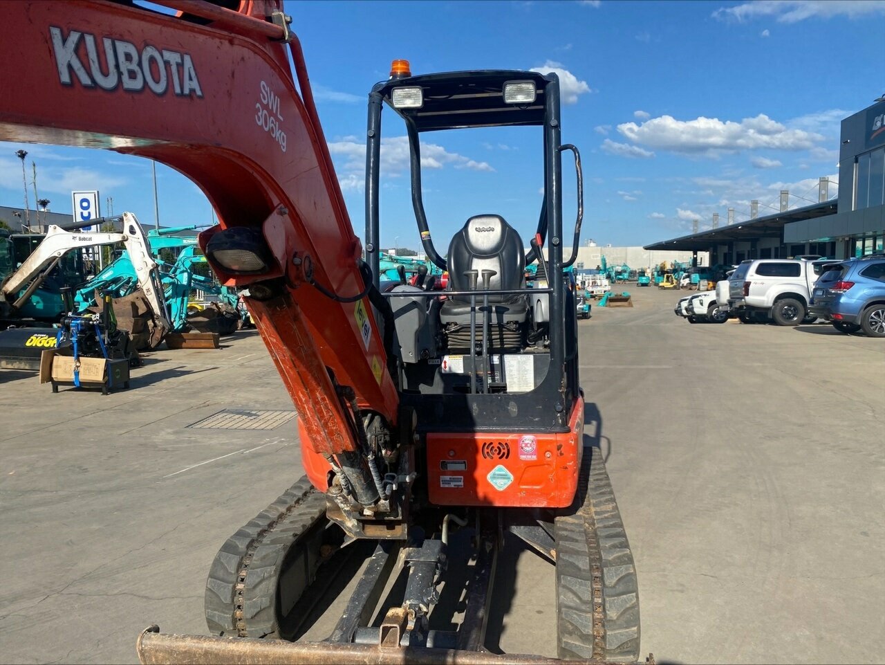 2000 KUBOTA U35-4 CANOPY EXCAVATOR