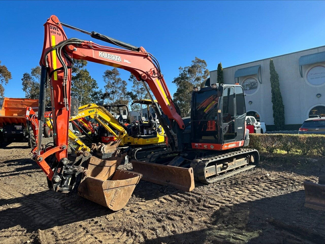 2000 KUBOTA KX080-3SGLA -3 EXCAVATOR
