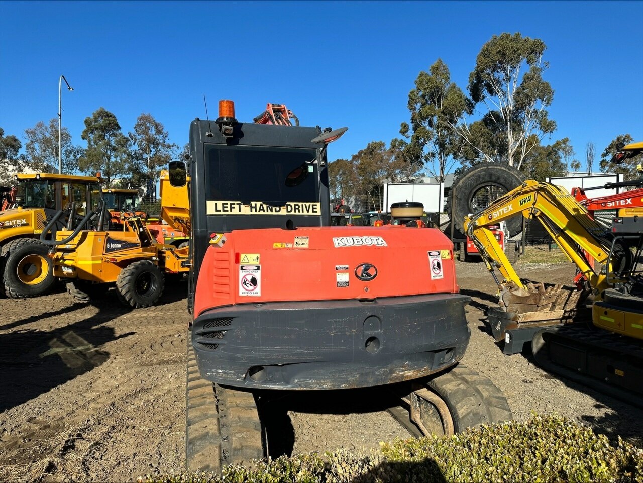 2000 KUBOTA KX080-3SGLA -3 EXCAVATOR
