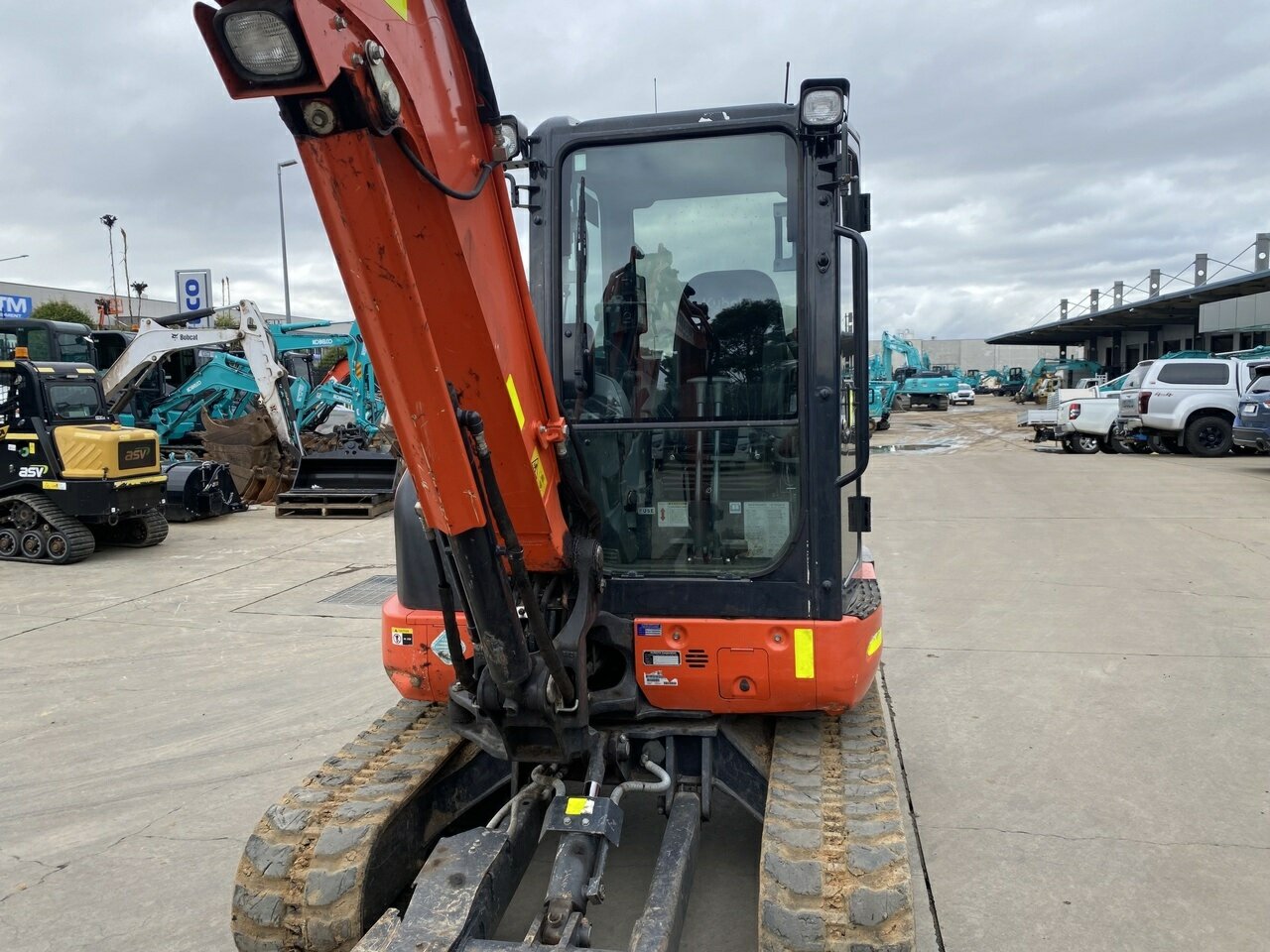 2019 KUBOTA KX040-4 AIRCAB EXCAVATOR