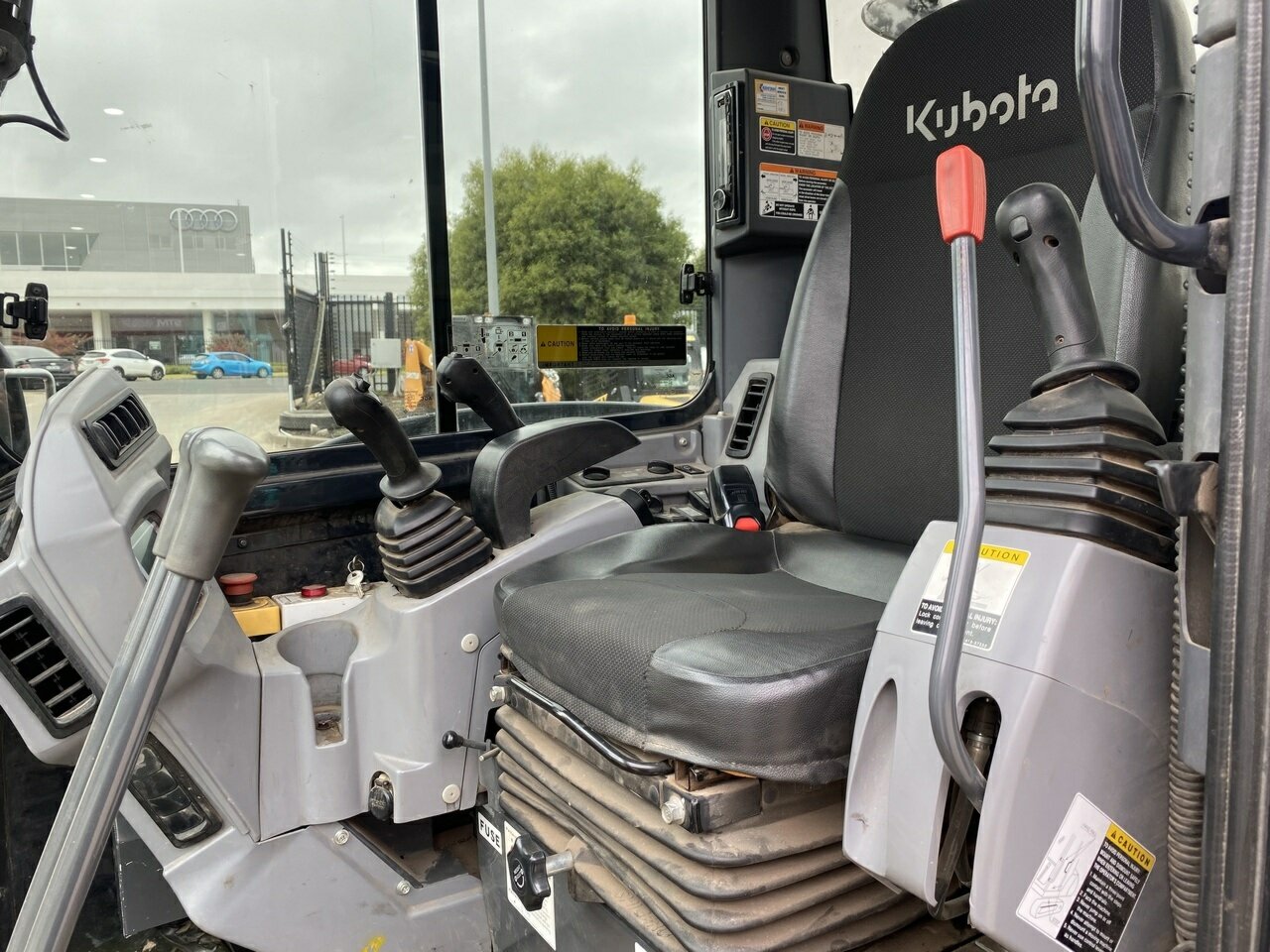 2019 KUBOTA KX040-4 AIRCAB EXCAVATOR