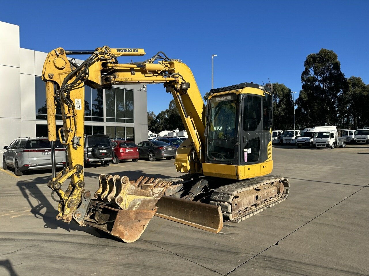 2017 KOMATSU PC78UU -8 EXCAVATOR