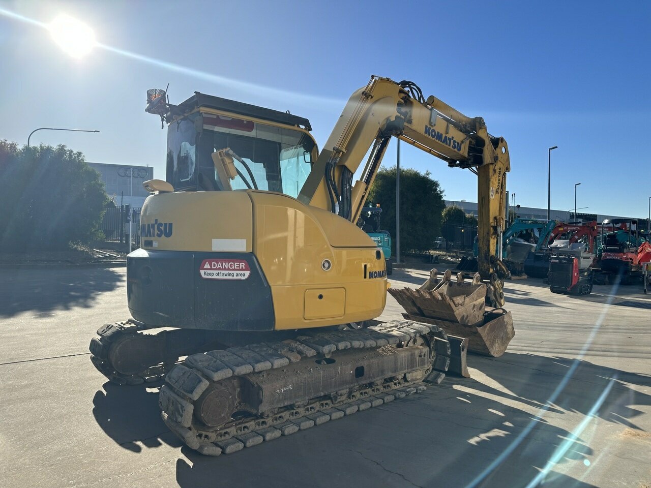 2017 KOMATSU PC78UU -8 EXCAVATOR