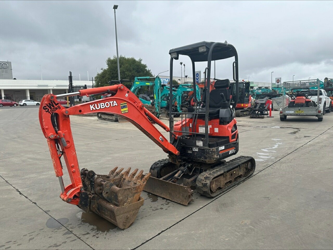 2016 KUBOTA U17 U17 EXCAVATOR