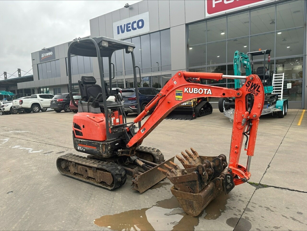 2016 KUBOTA U17 U17 EXCAVATOR