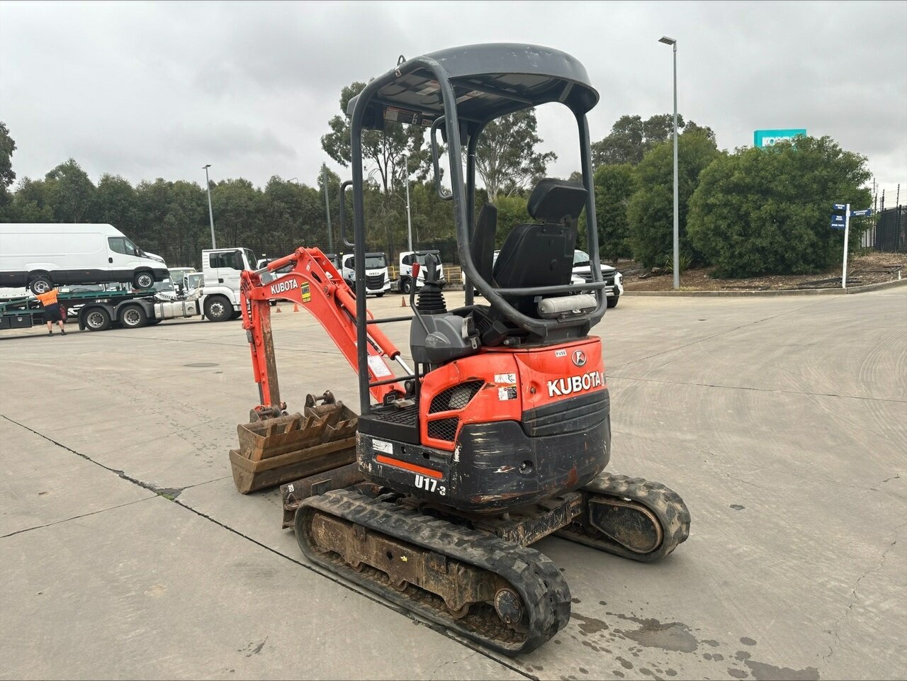 2016 KUBOTA U17 U17 EXCAVATOR