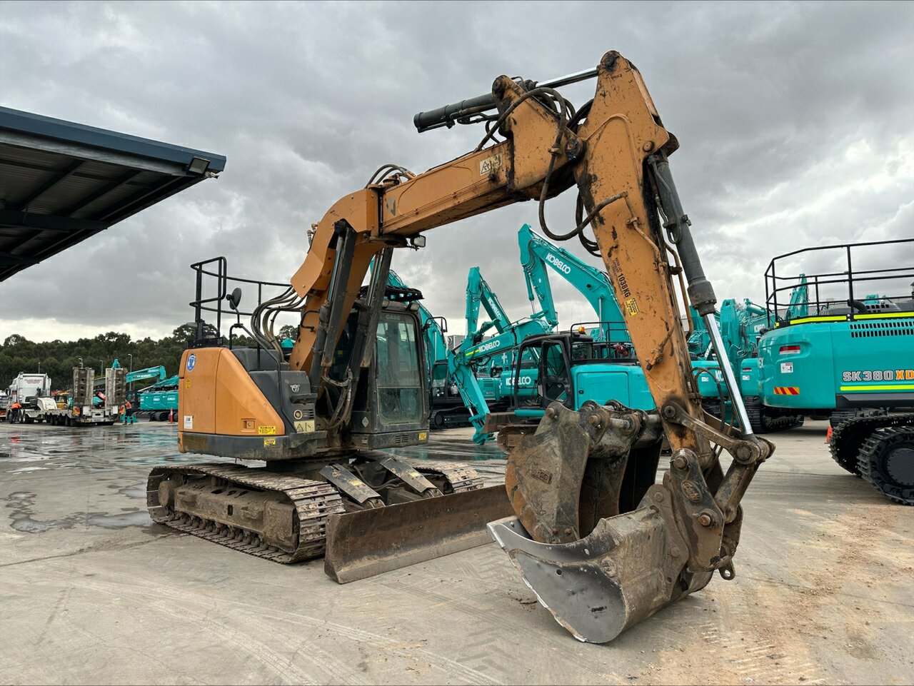 2017 CASE CX145C EXCAVATOR