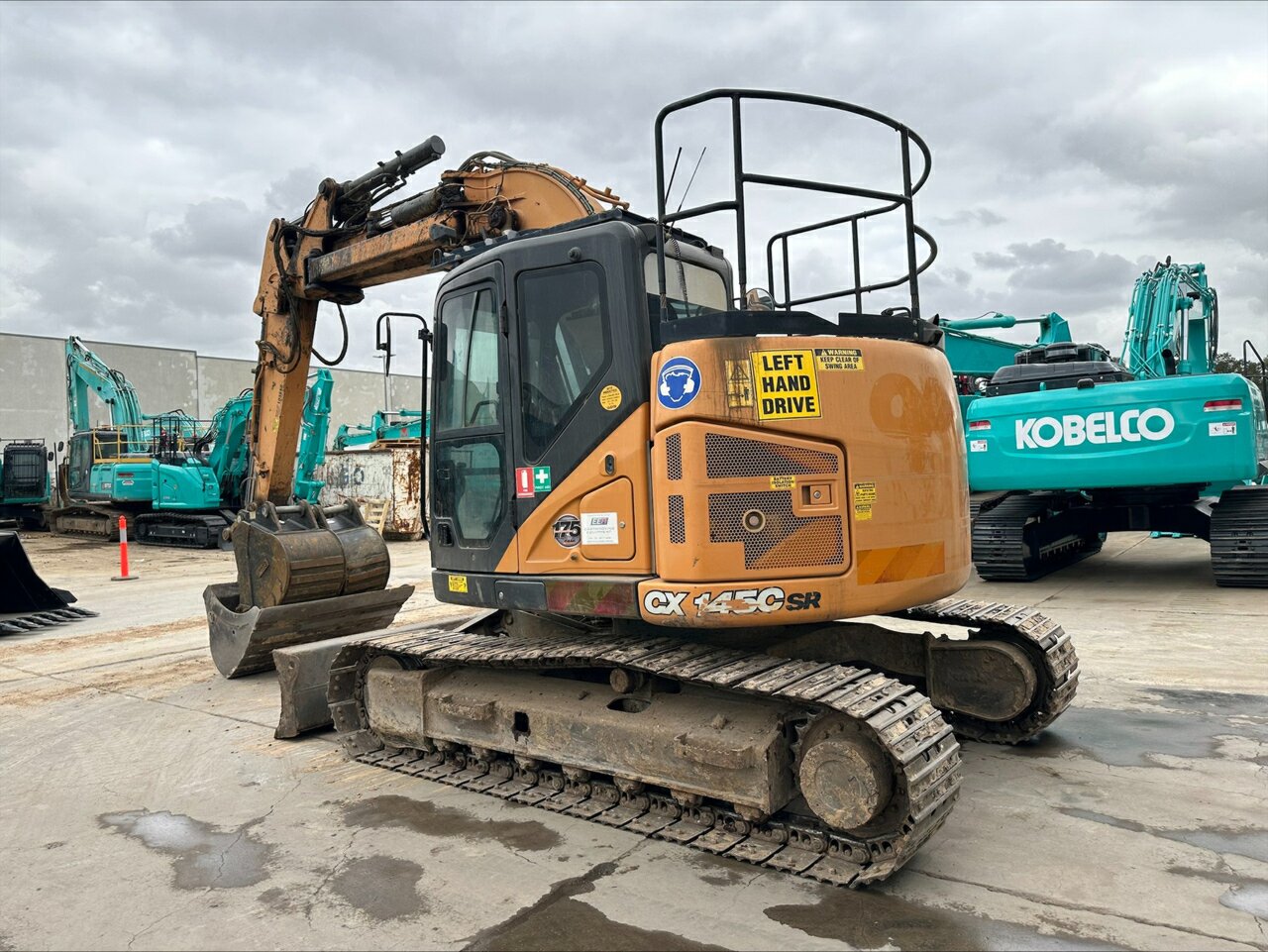 2017 CASE CX145C EXCAVATOR
