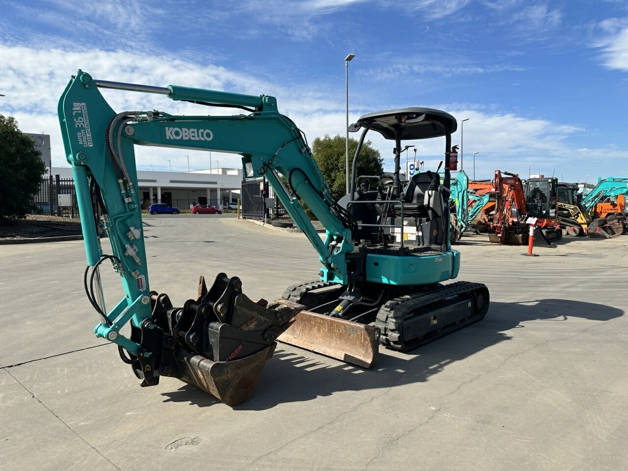 2022 KOBELCO SK35SR-6 CANOPY EXCAVATOR