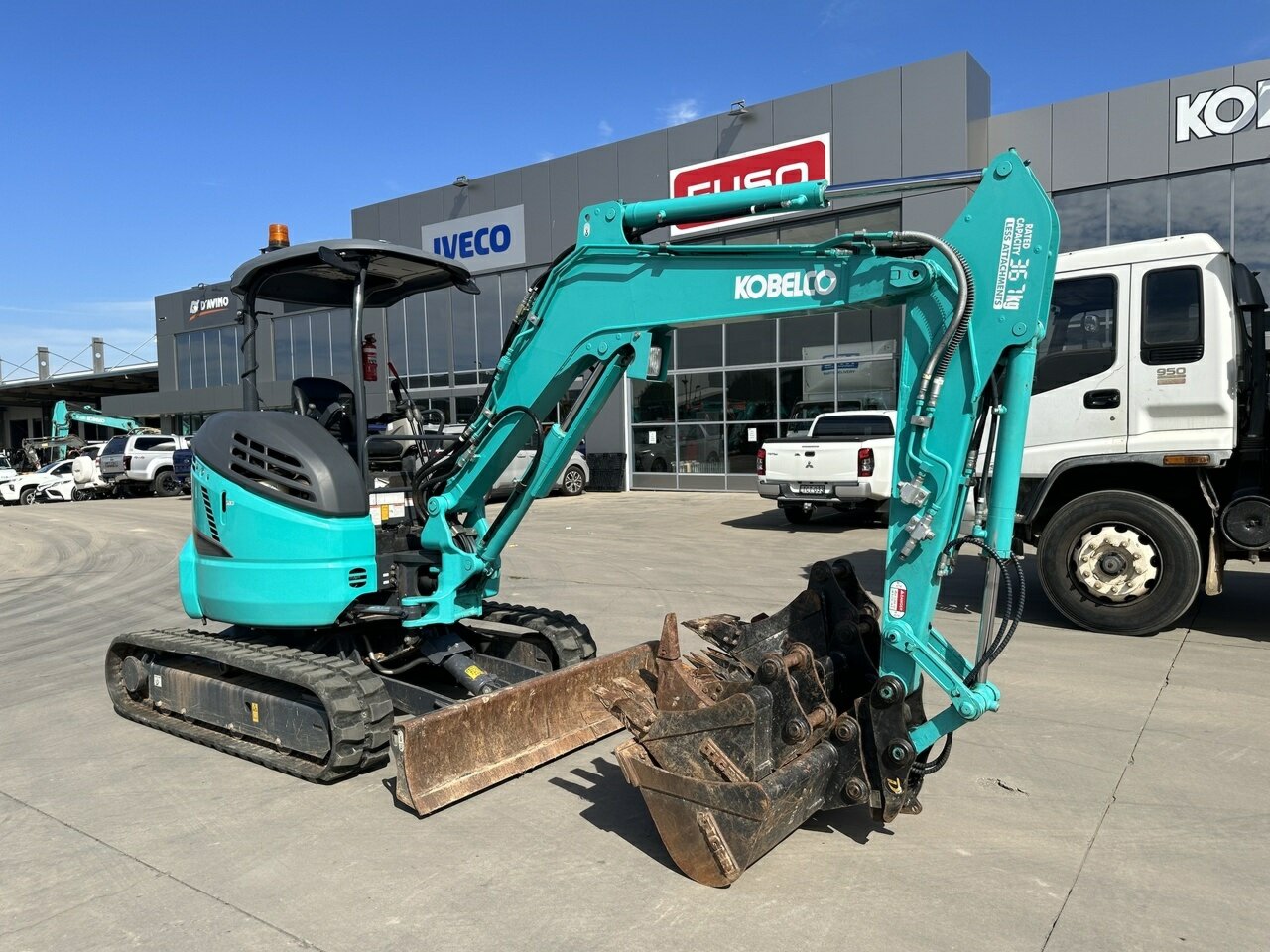 2022 KOBELCO SK35SR-6 CANOPY EXCAVATOR