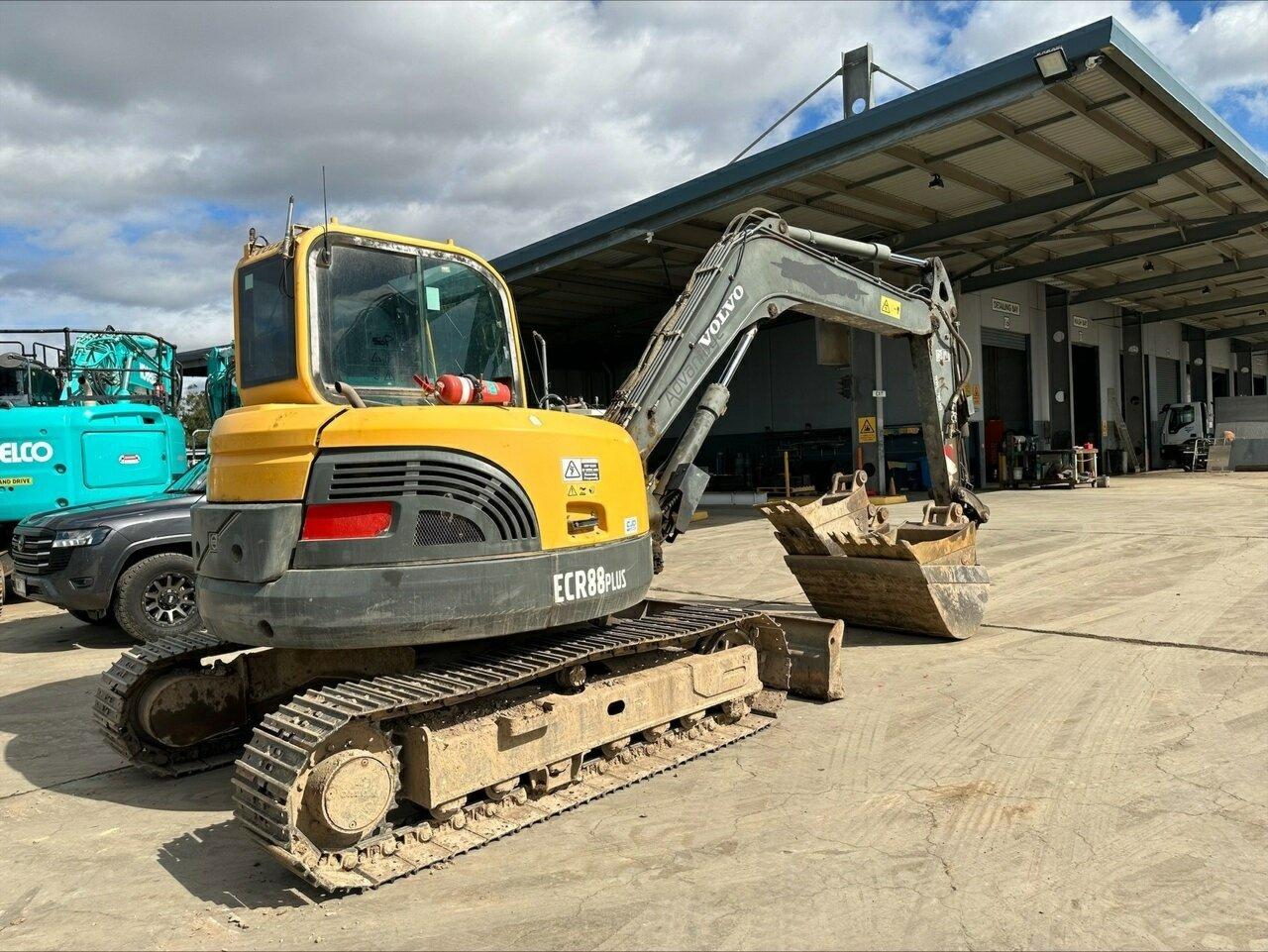 2013 VOLVO ECR88 AIRCAB EXCAVATOR