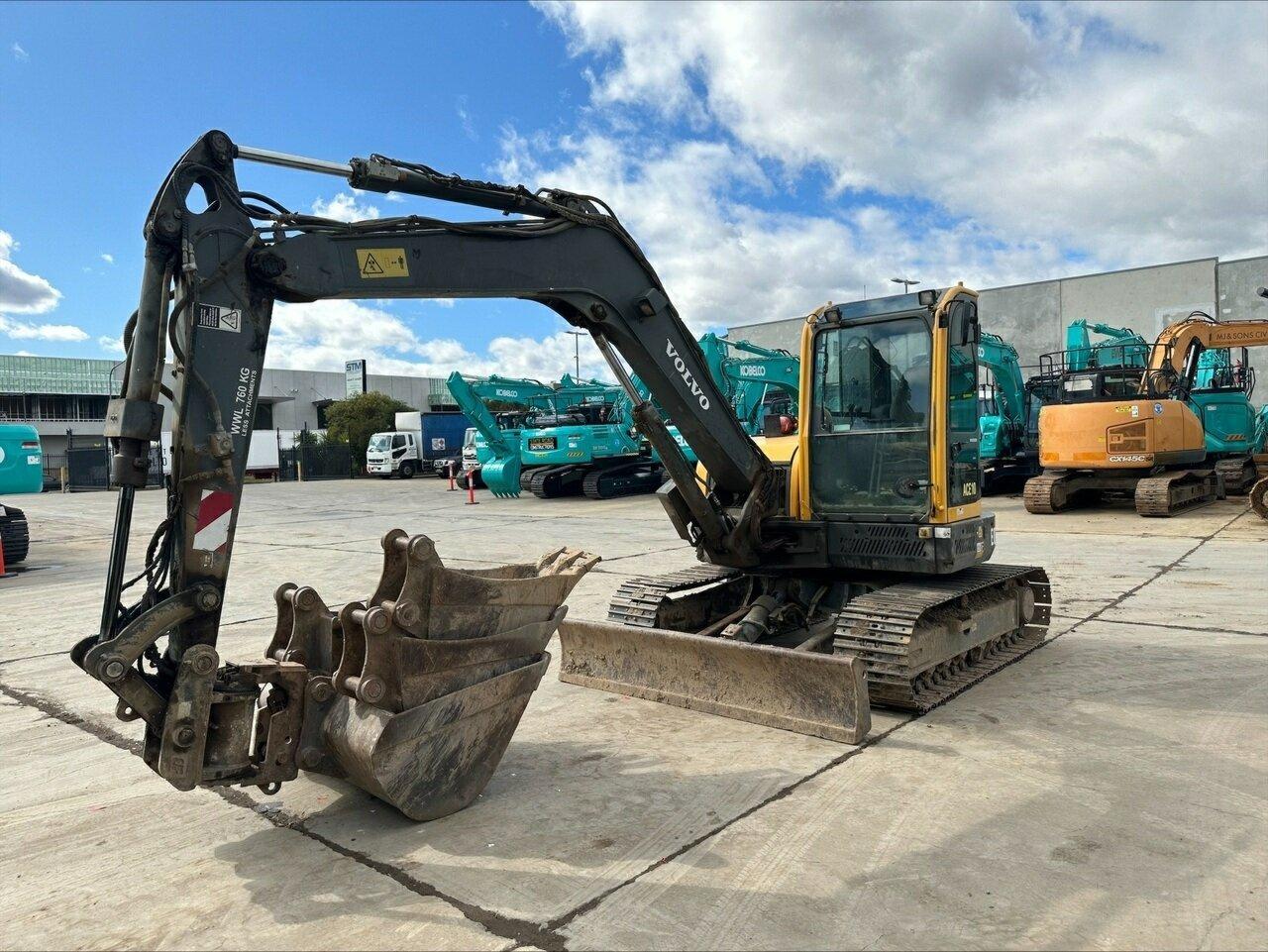2013 VOLVO ECR88 AIRCAB EXCAVATOR