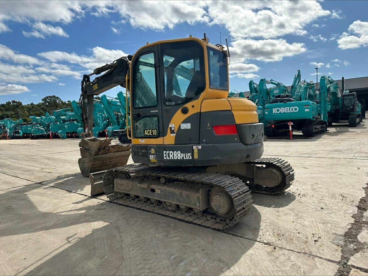 2013 VOLVO ECR88 AIRCAB EXCAVATOR