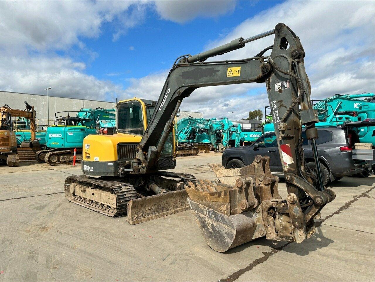 2013 VOLVO ECR88 AIRCAB EXCAVATOR