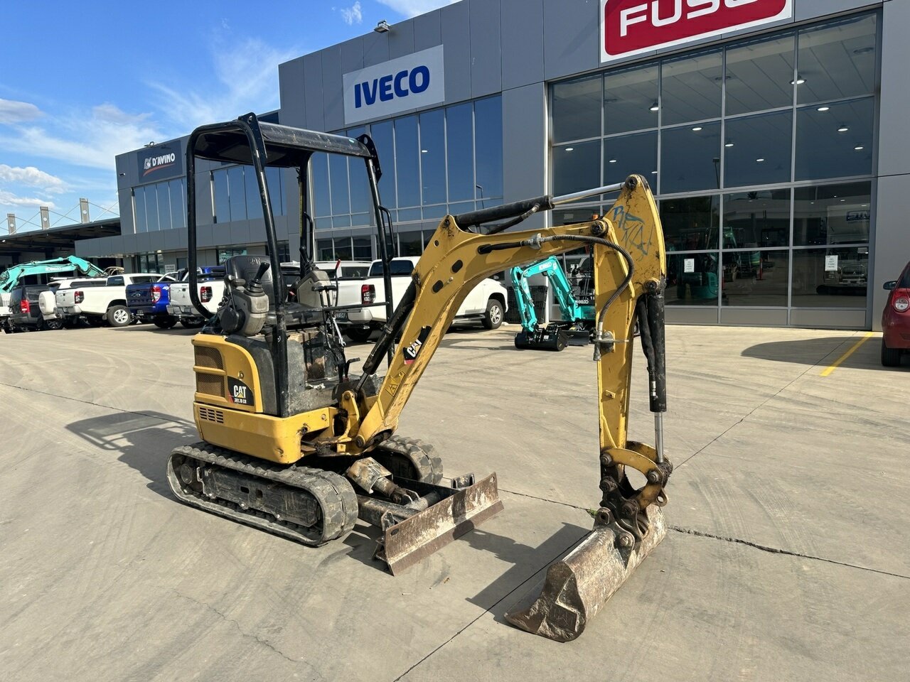 2016 CAT 3017DCR CANOPY EXCAVATOR