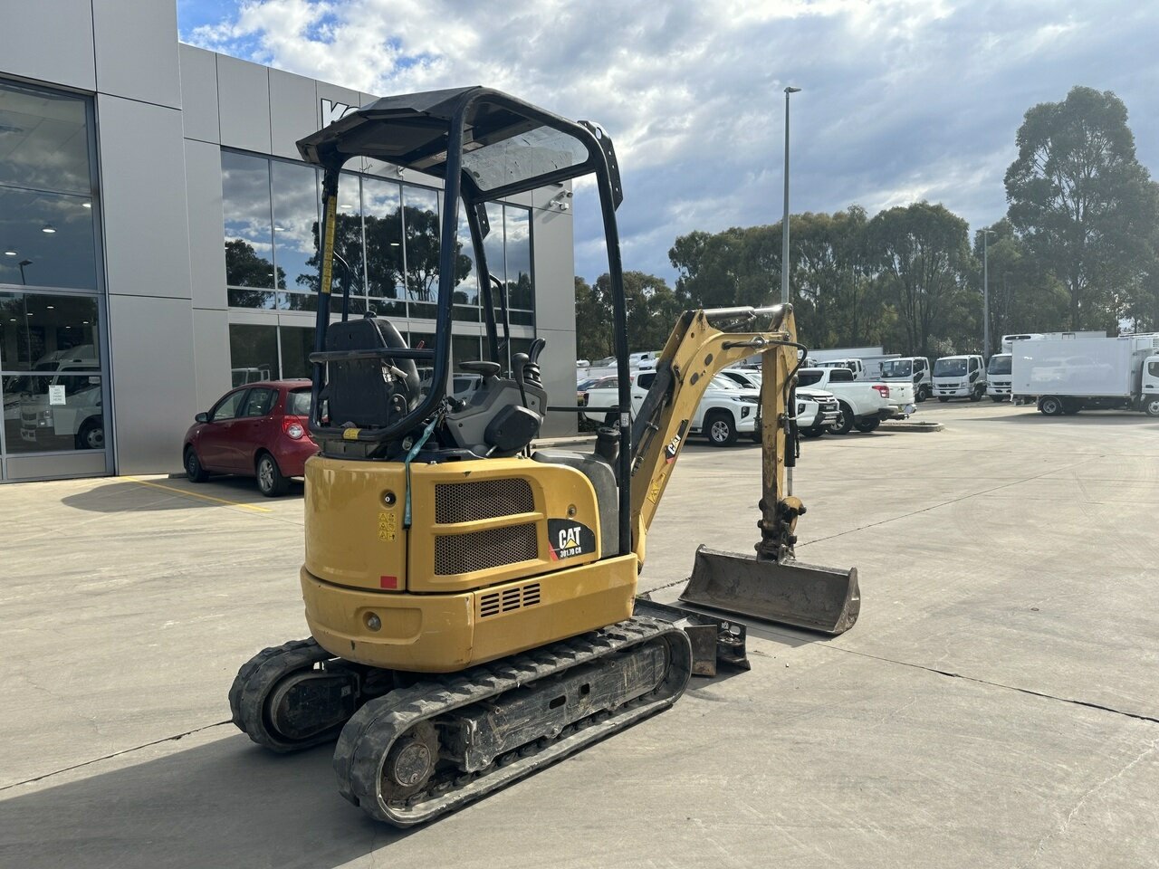 2016 CAT 3017DCR CANOPY EXCAVATOR