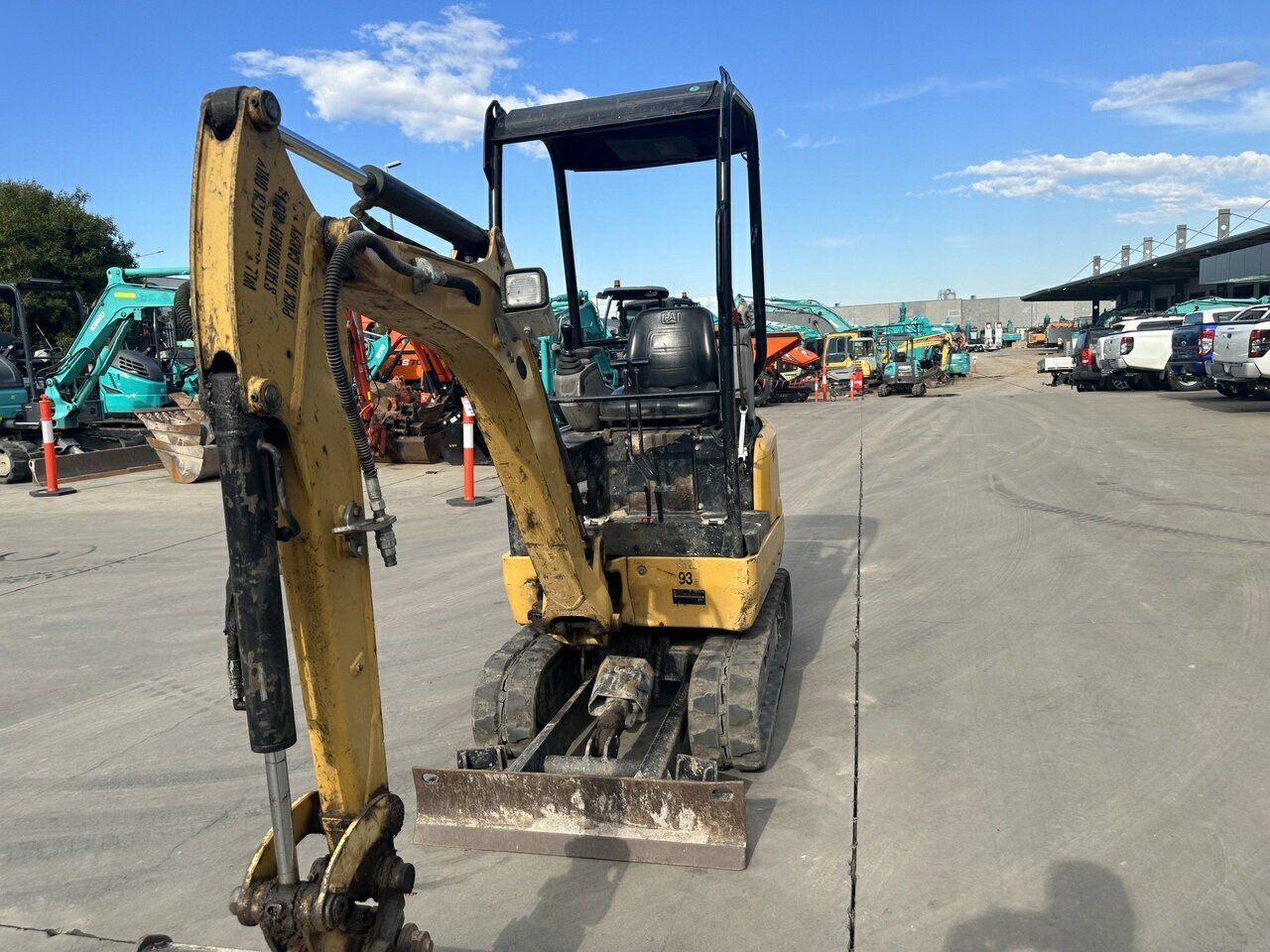 2016 CAT 3017DCR CANOPY EXCAVATOR