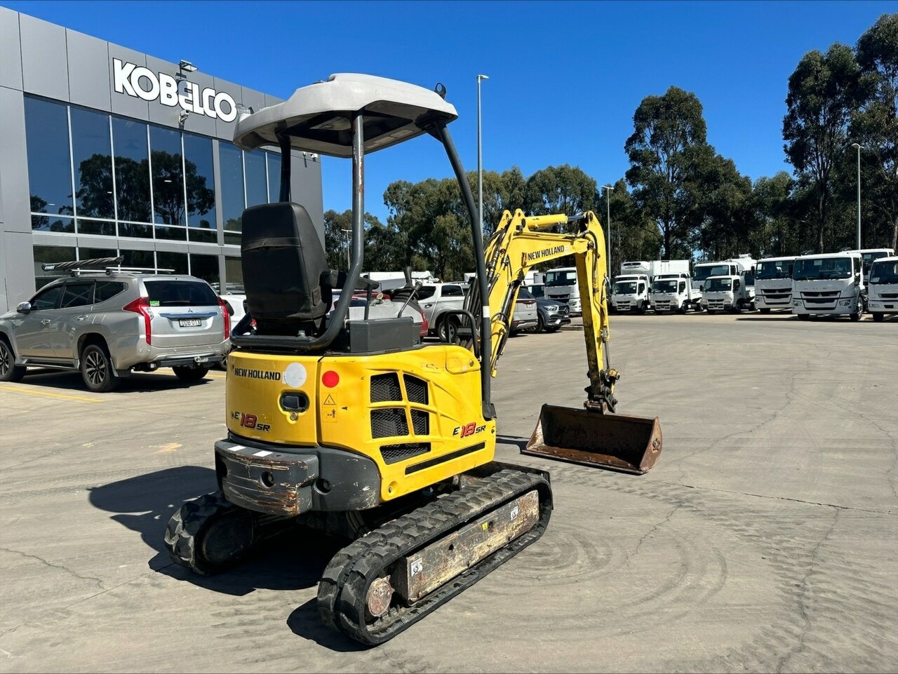 2013 NEW HOLLAND E18SR CANOPY EXCAVATOR