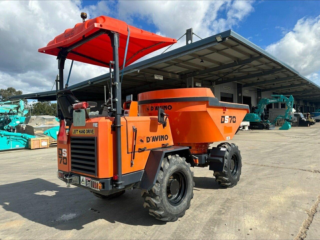 2021 DAVINO DS70 ARTICULATED DUMPER