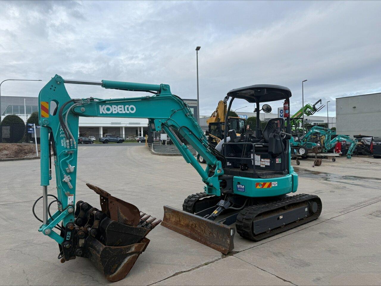 2024 KOBELCO SK35SR CANOPY EXCAVATOR