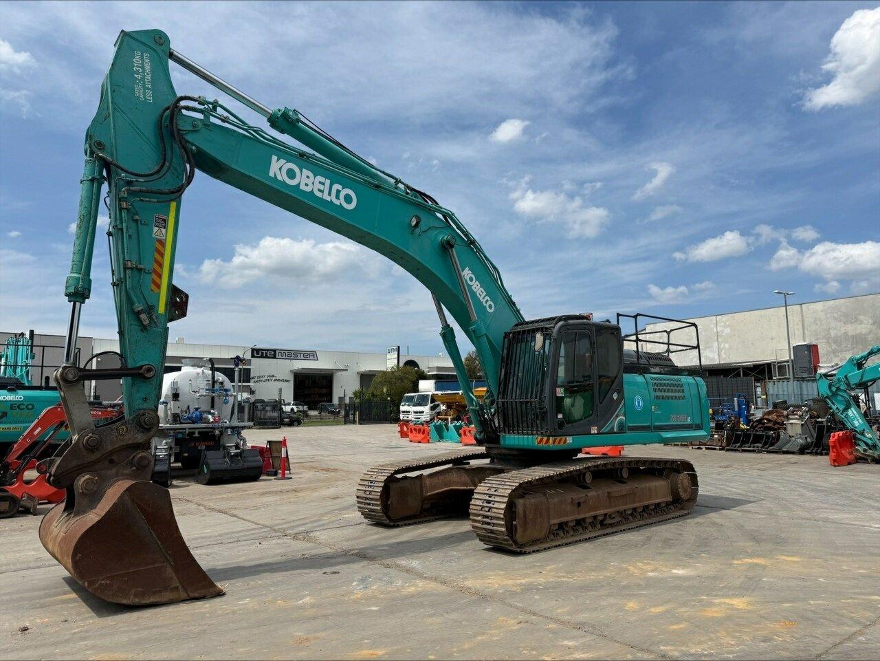 2018 KOBELCO SK350LC-10 EXCAVATOR