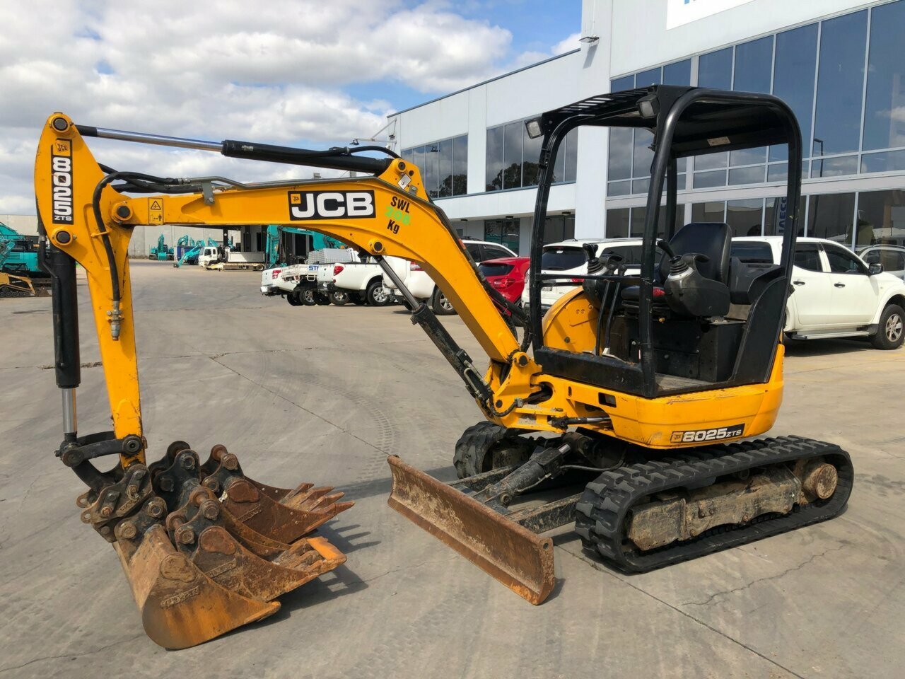 2017 JCB 8025 ZTS TRACK MOUNTED EXCAVATOR