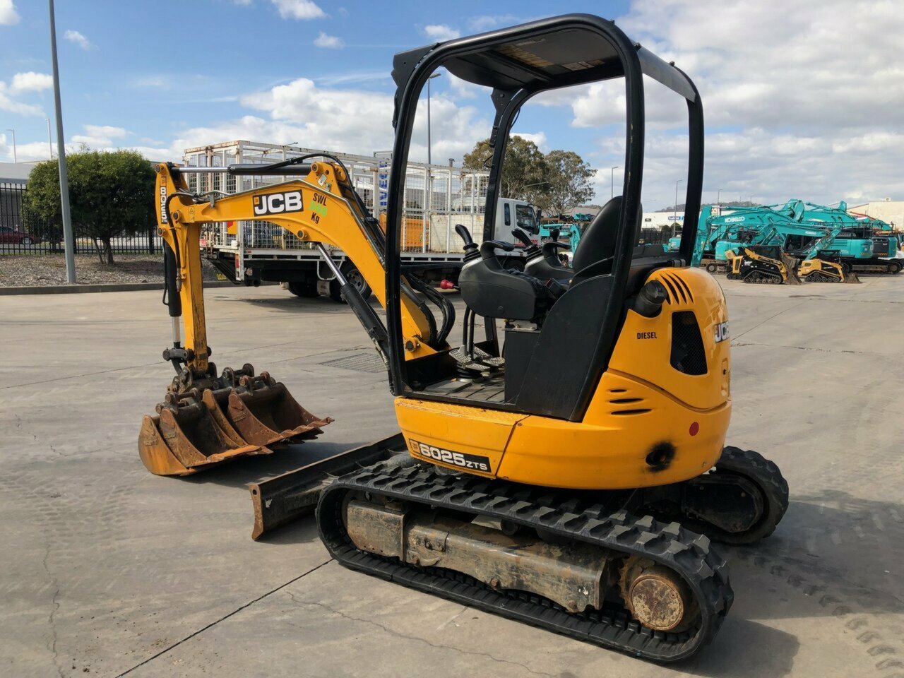 2017 JCB 8025 ZTS TRACK MOUNTED EXCAVATOR
