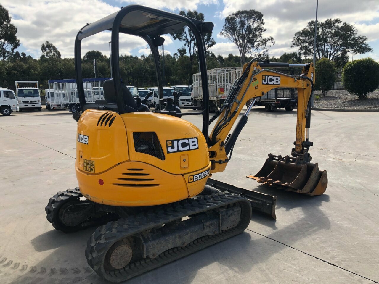 2017 JCB 8025 ZTS TRACK MOUNTED EXCAVATOR