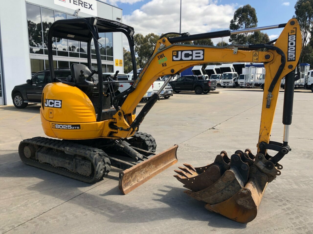2017 JCB 8025 ZTS TRACK MOUNTED EXCAVATOR