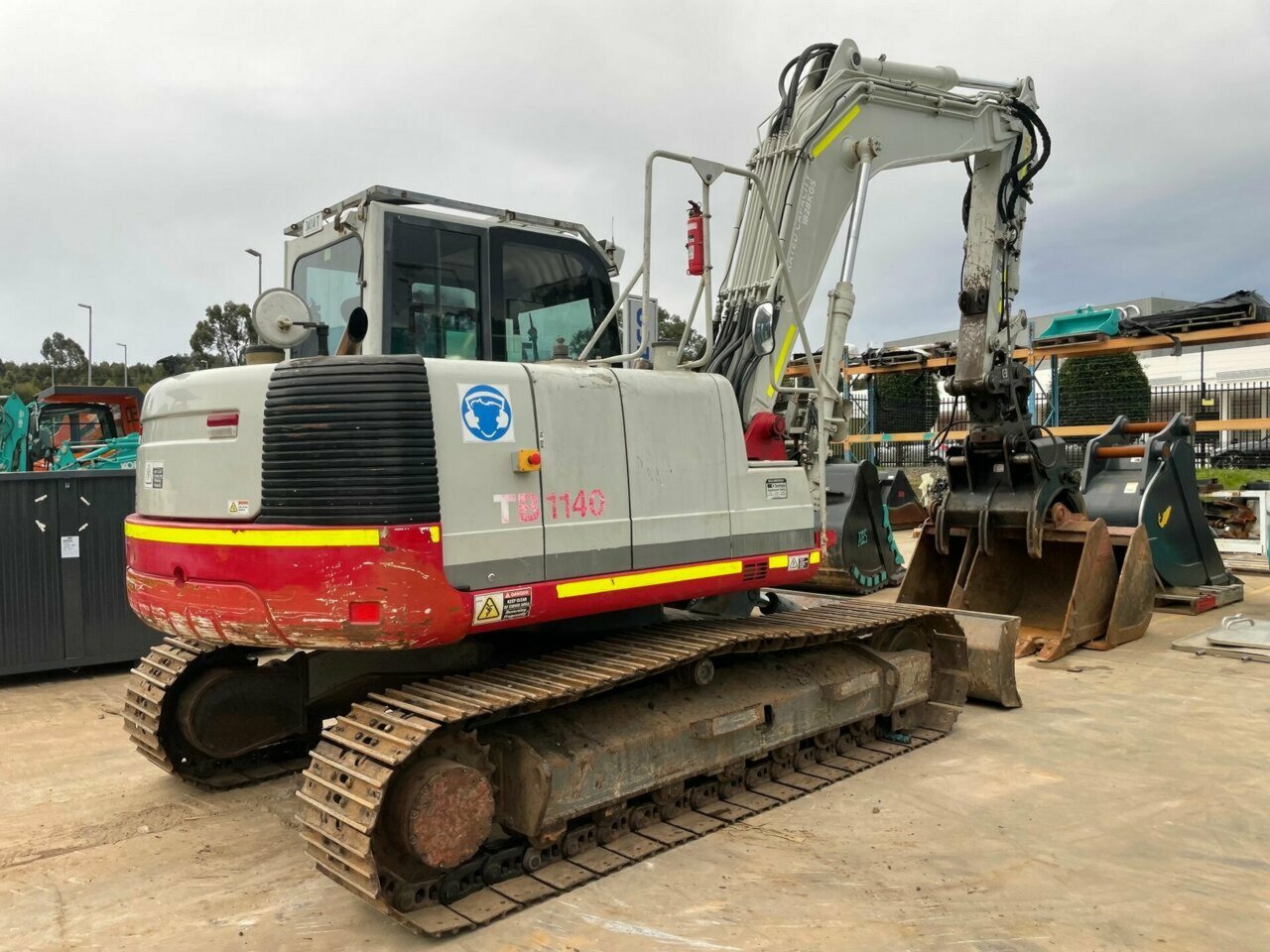 2013 TAKEUCHI TB1140 TB1140 1D TRACK MOUNTED EXCAVATOR