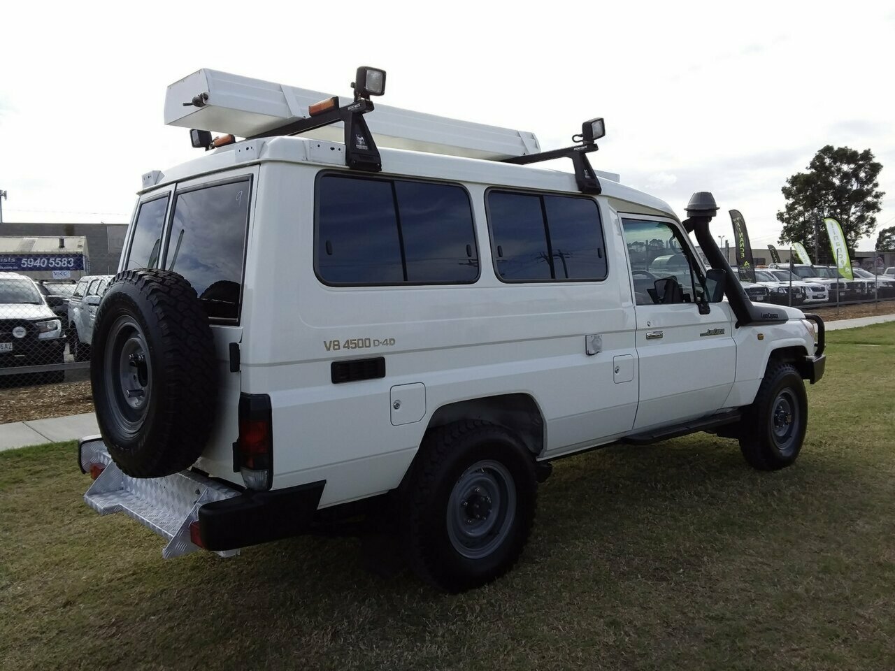 2008 TOYOTA LANDCRUISER VDJ78R 5 SP MANUAL 3D WAGON