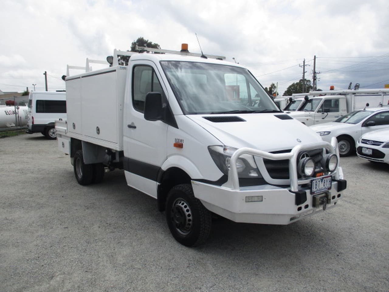 2014 MERCEDES-BENZ SPRINTER NCV3 AUTOMATIC CAB CHASSIS