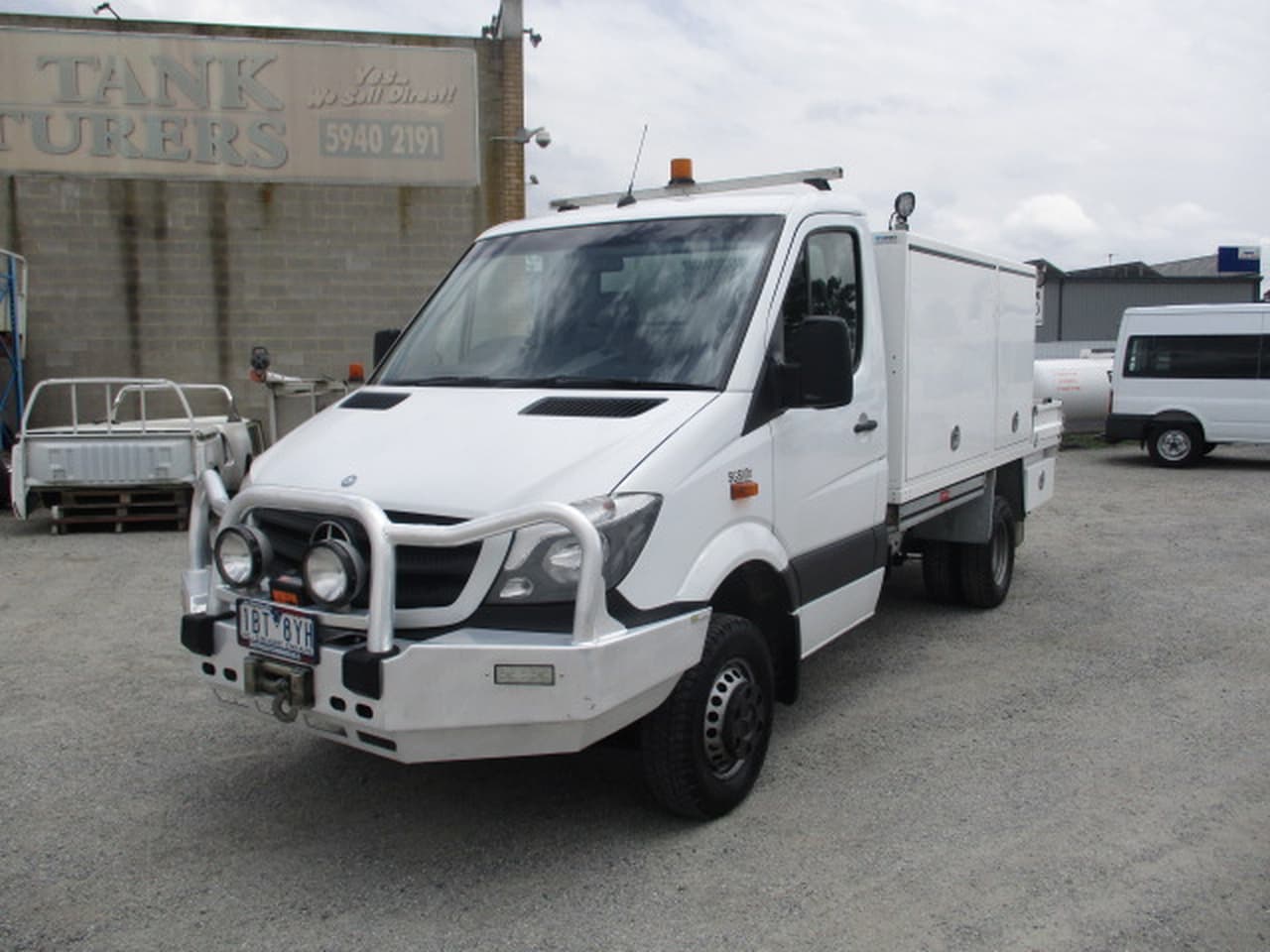 2014 MERCEDES-BENZ SPRINTER NCV3 AUTOMATIC CAB CHASSIS