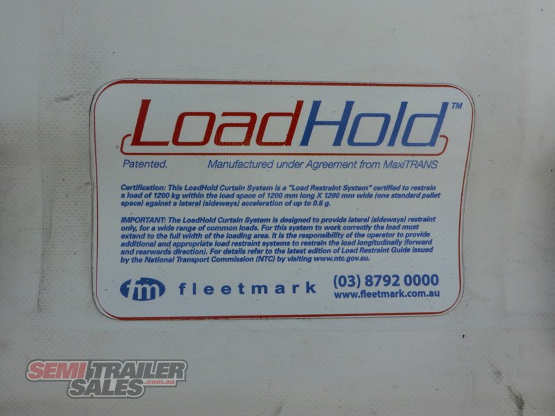 2008 MAXITRANS 34 PALLET CURTAINSIDER B DOUBLE SET - (RENTAL)